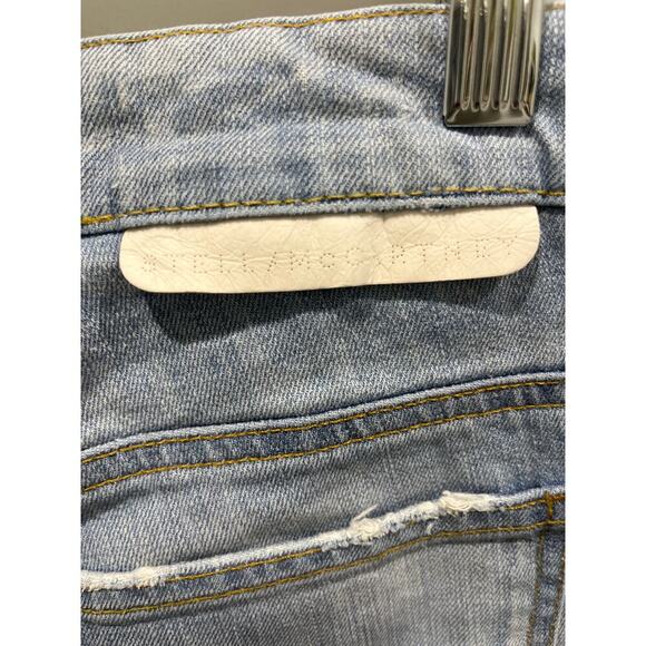 Stella McCartney 70’s Front Pocket Straight Leg High Rise Denim Jeans Sz 30 - Picture 5 of 6